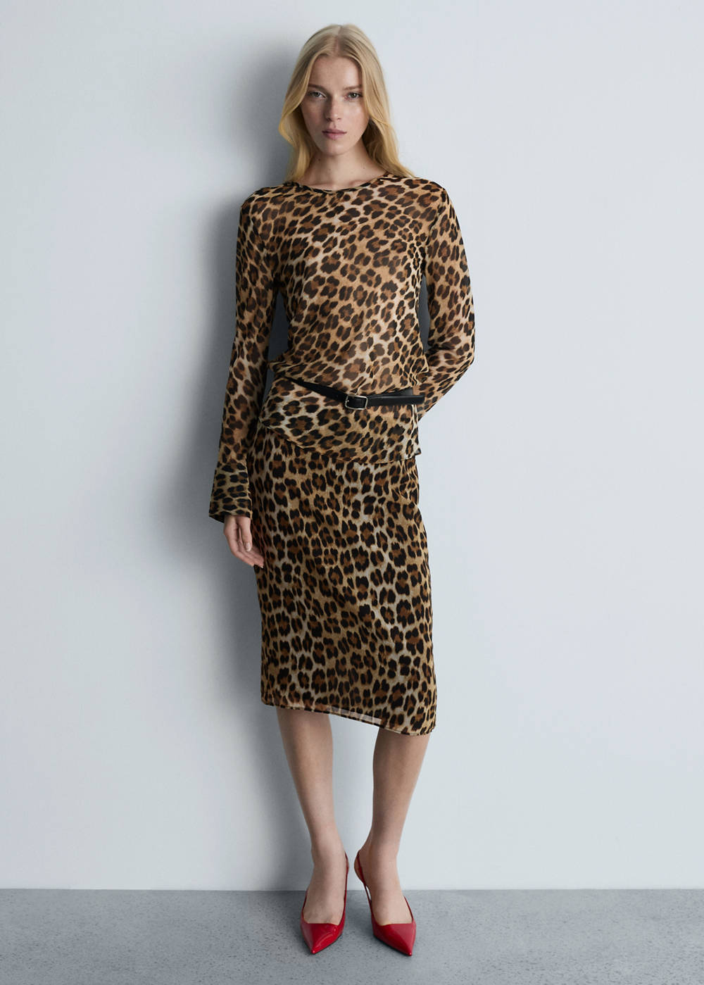 Leopard print blouse - Image 3