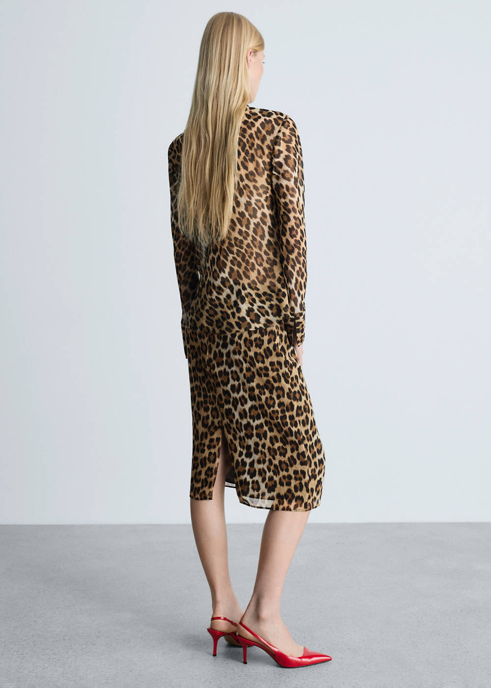 Leopard print blouse - Image 4