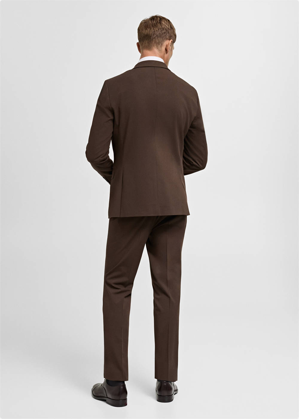 Super slim-fit suit jacket in stretch fabric - Image 4