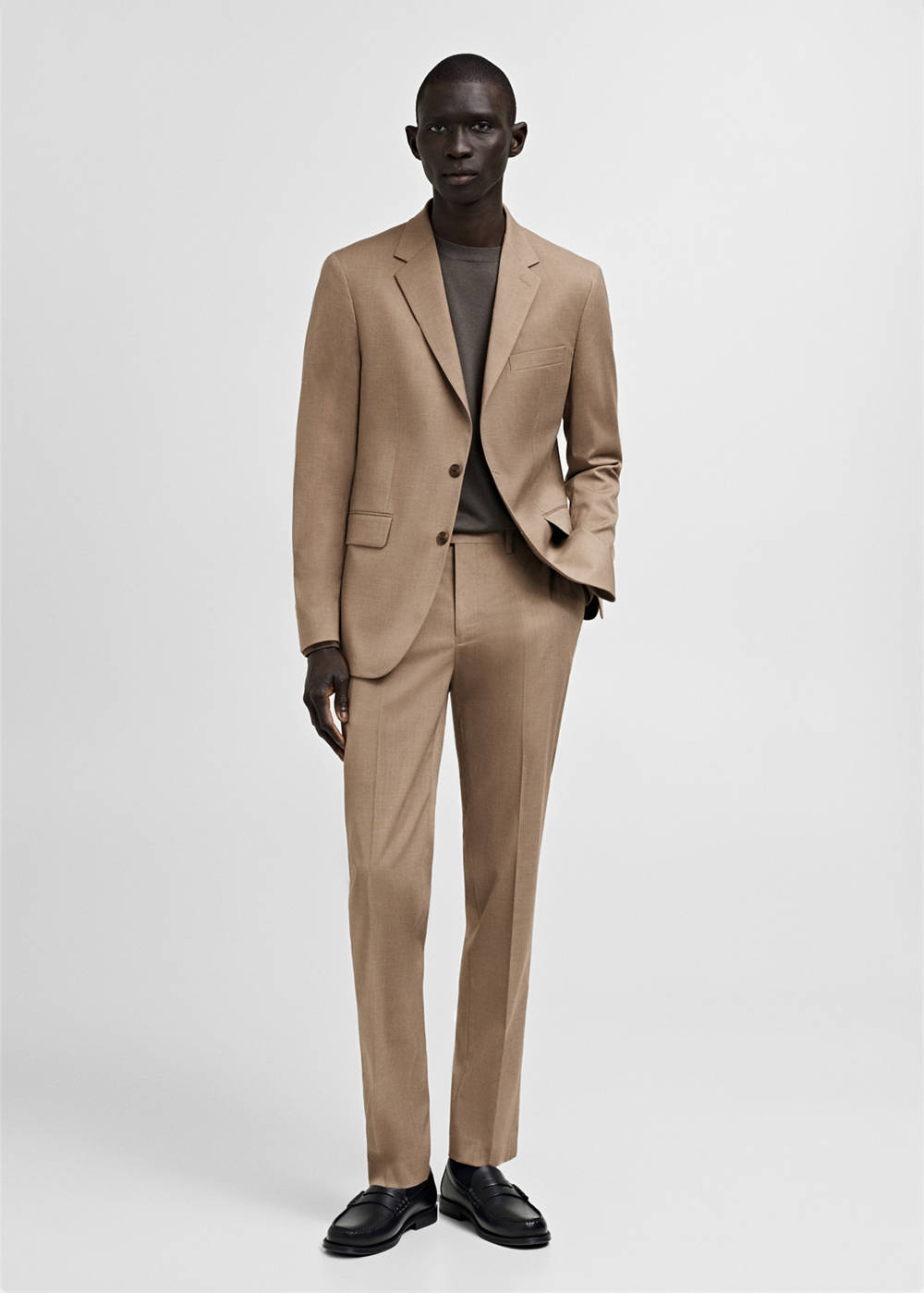 Milan slim-fit suit pants - Image 3
