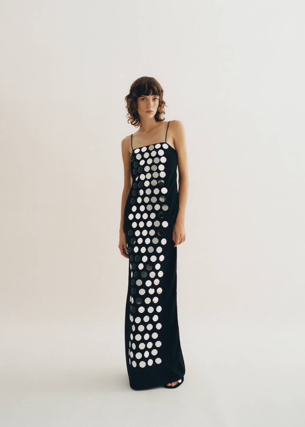 Dress with mirrors and back opening - Image 3