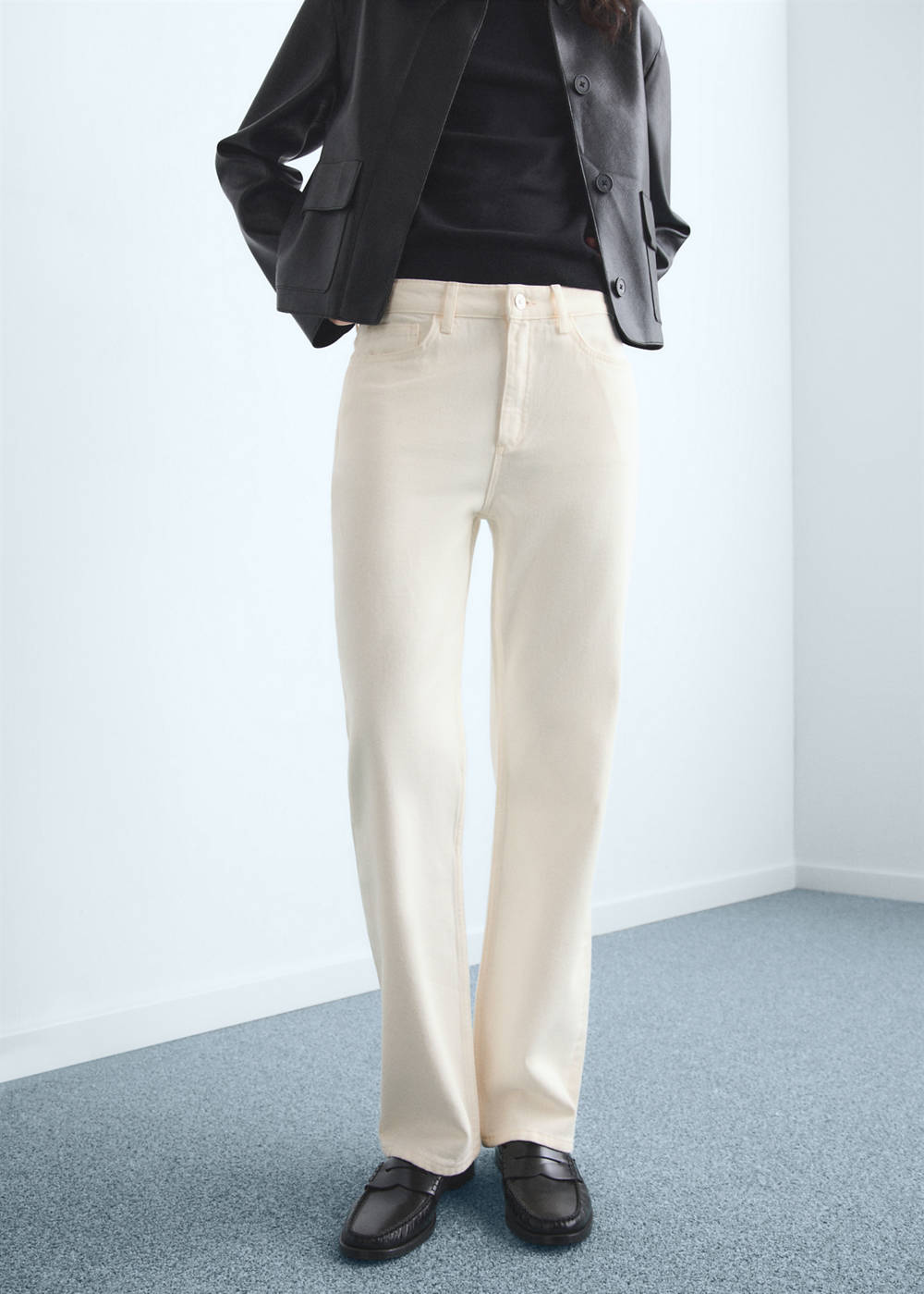 Matilda medium-rise straight-fit jeans