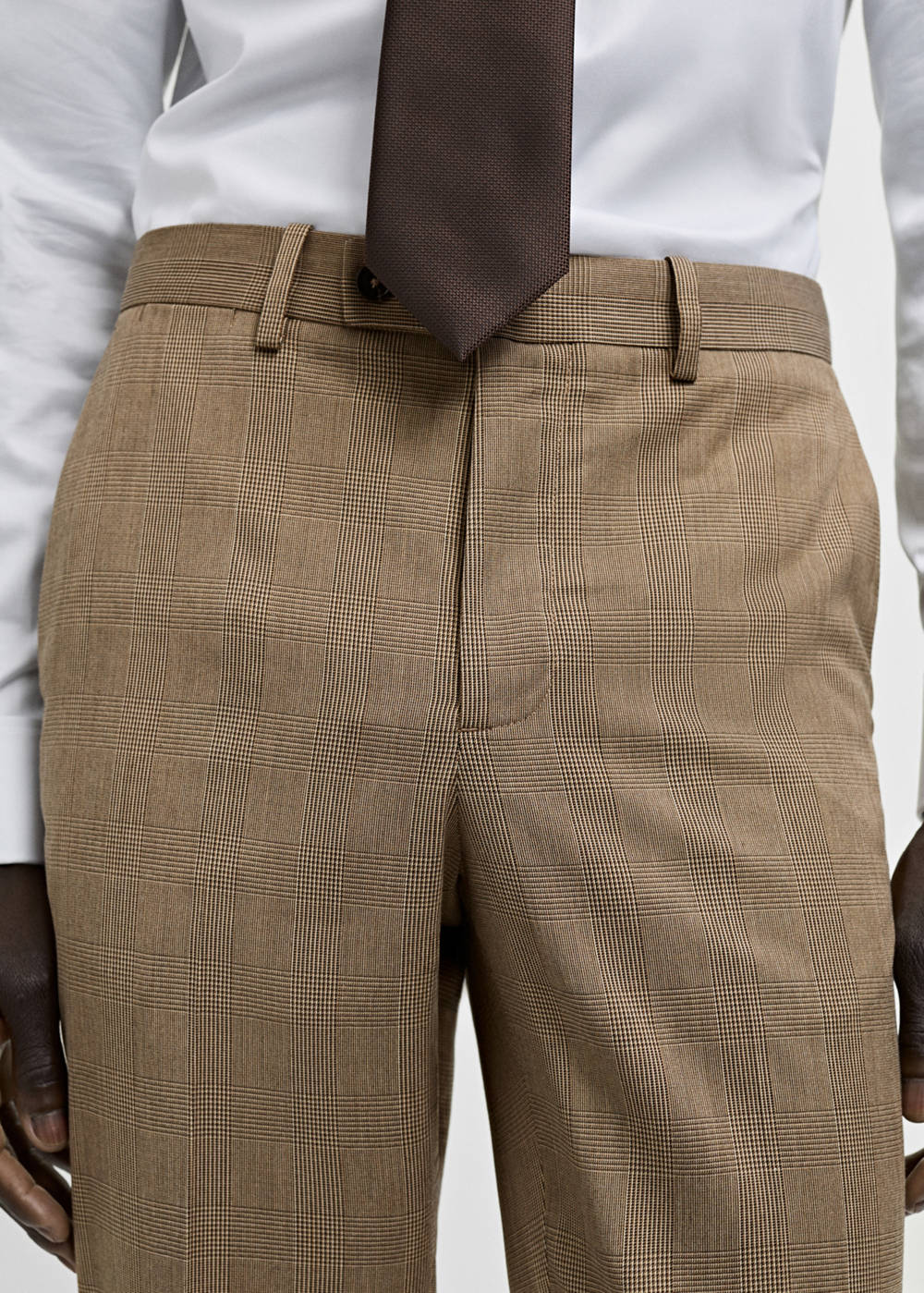 Milan Prince of Wales check suit pants - Image 5